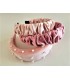 Pink Ruffle Pearl Hairband Set
