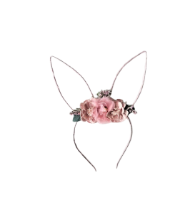 Pink Spring Bunny Ears Hairband